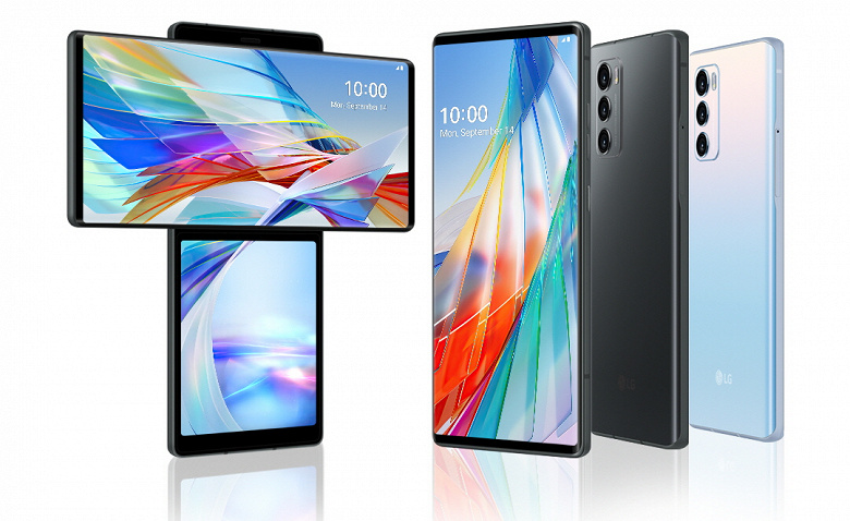 Представлен LG Wing — смартфон-ротатор с двумя экранами за 100 000 рублей — фото 1