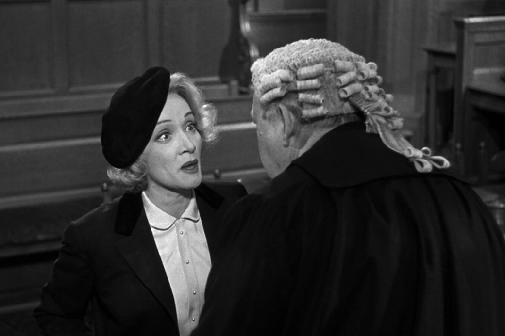 Кадр из фильма «Свидетель обвинения» (Witness for the Prosecution)

Источник: United Artists