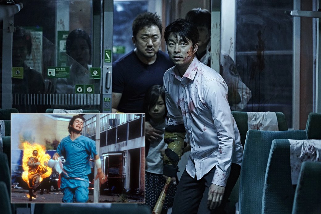 «Поезд в Пусан» vs. «28 дней спустя»
Источник: Next Entertainment World / Fox Searchlight Pictures