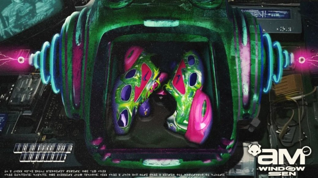Nike представила футуристические Air Max Muse в сотрудничестве с китайским брендом Windowsen — изображение 3