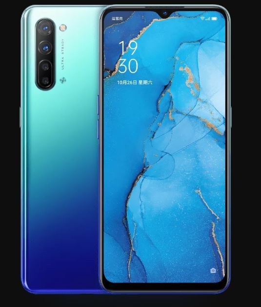 Представлен Oppo Reno 3 — первый в мире флагман на процессоре MediaTek Dimensity 1000 — фото 1