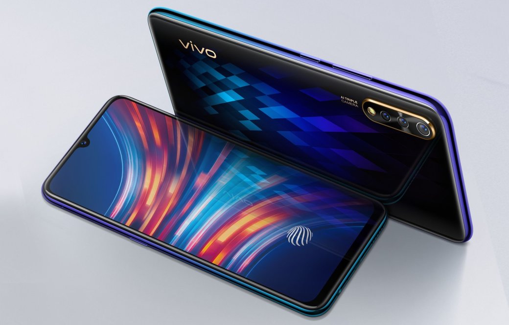В России вышел среднебюджетный смартфон Vivo V17 Neo: сканер в экране и тройная камера — фото 1