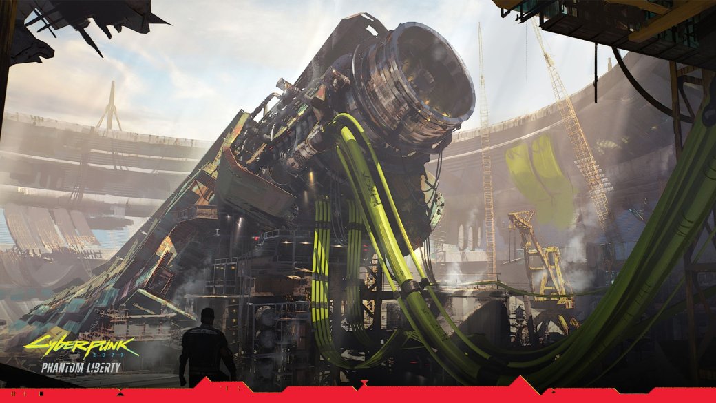 Авторы Cyberpunk 2077 показали концепт-арт дополнения Phantom Liberty — фото 1