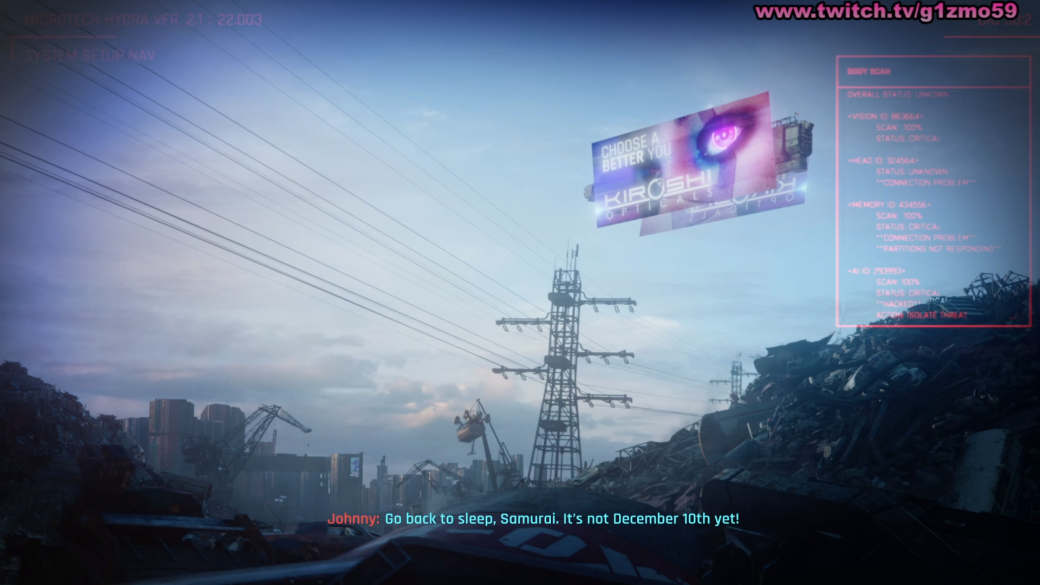 Джонни Сильверхенд прогоняет тех, кто играет в Cyberpunk 2077 раньше 10 декабря — фото 1