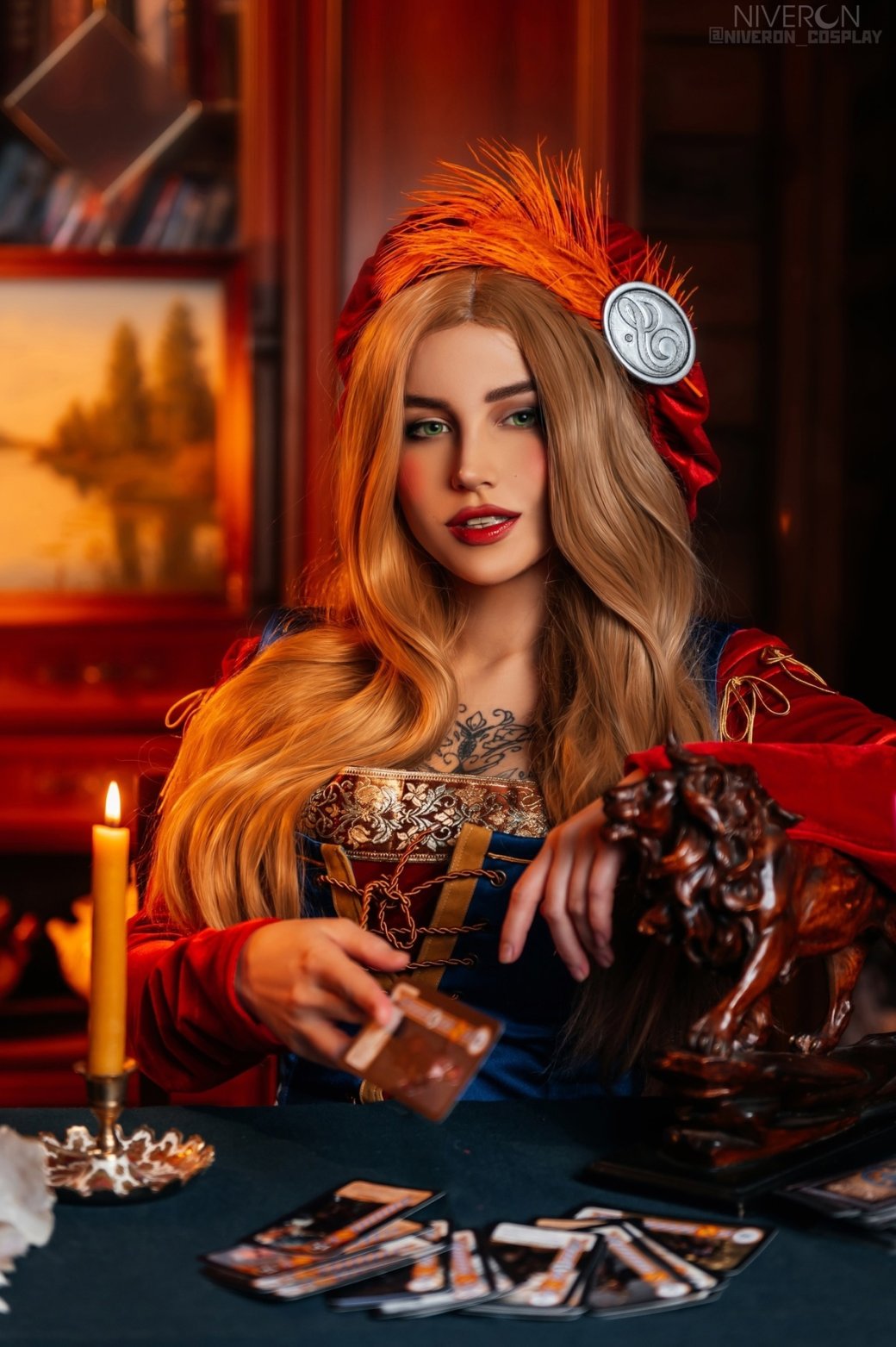 Галерея Модель воплотила образ хрупкой и яркой Присциллы из The Witcher 3: Wild Hunt - 3 фото