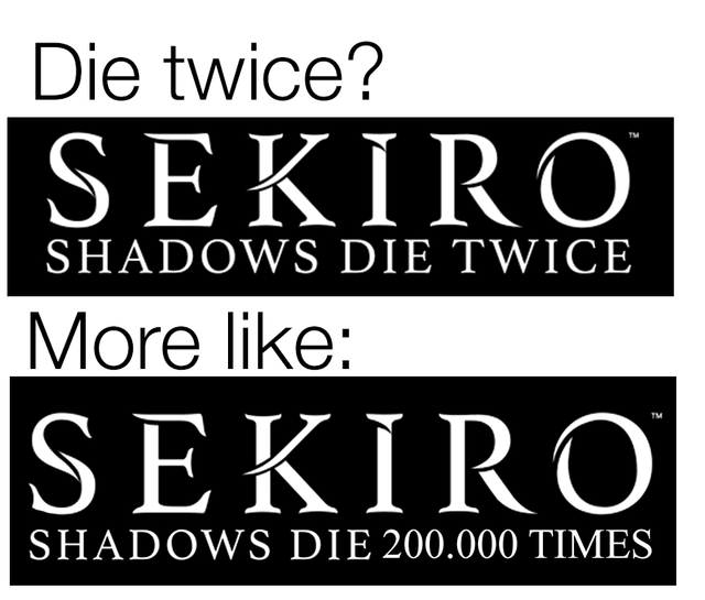 Интернет вовсю обсуждает Sekiro: Shadows Die Twice. Мы собрали лучшие шутки и смешные моменты — фото 3