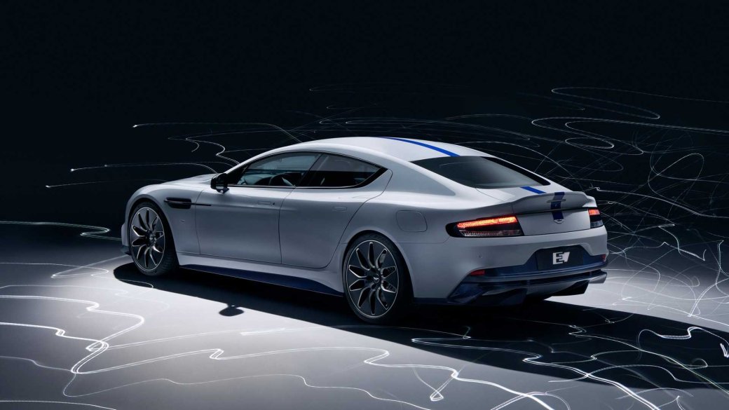 Галерея Для будущего Джеймса Бонда: Aston Martin представила свой первый спортивный электрокар Rapide E - 7 фото
