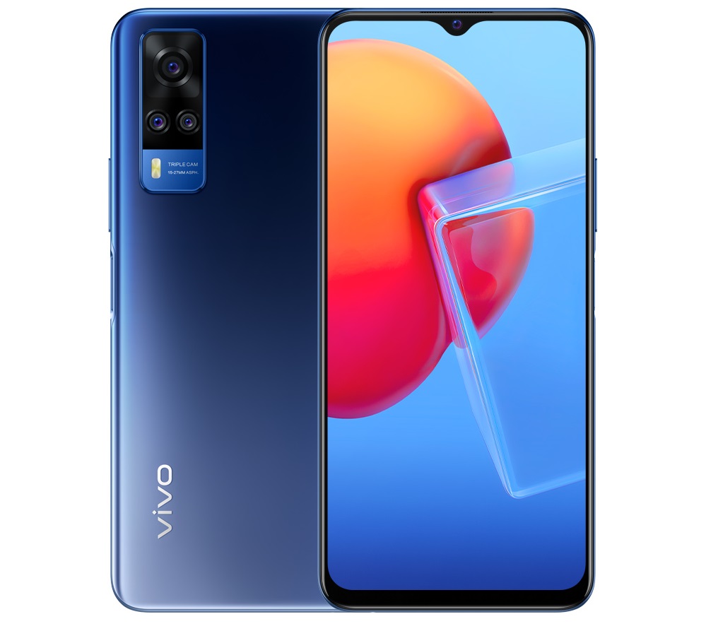 Представлен стильный смартфон Vivo Y51A с батареей 5000 мАч и Android 11 — фото 1