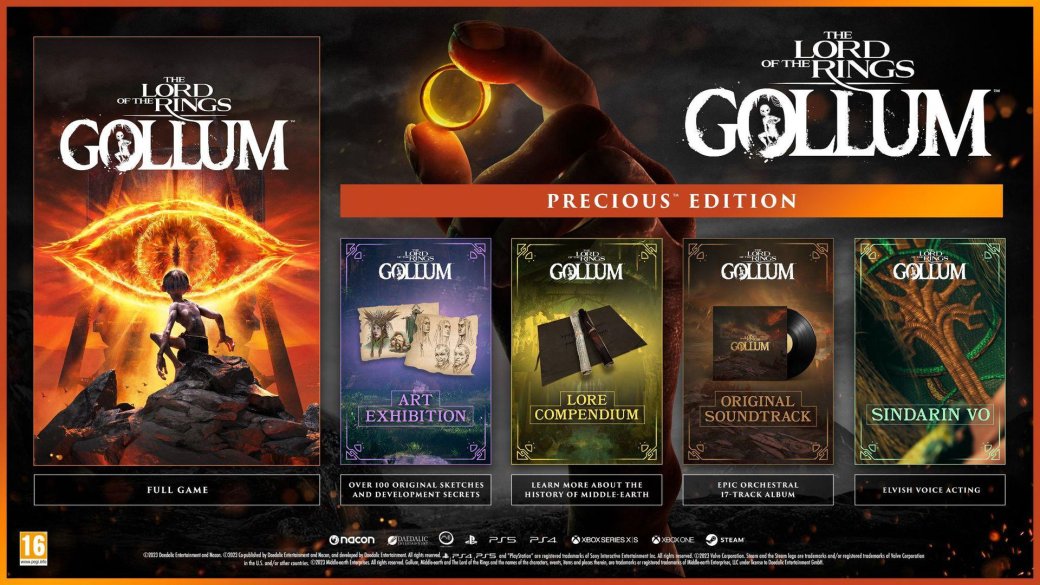 Галерея Анонсировано расширенное цифровое издание The Lord of the Rings Gollum - 2 фото