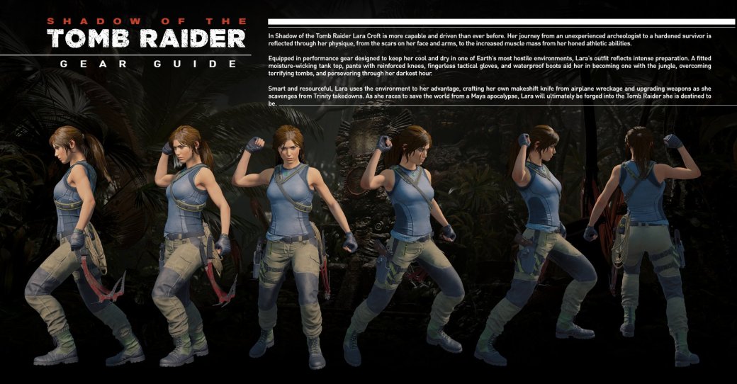 Галерея Разработчики Shadow of the Tomb Raider обещают крайне умелую Лару и множество RPG-элементов - 1 фото