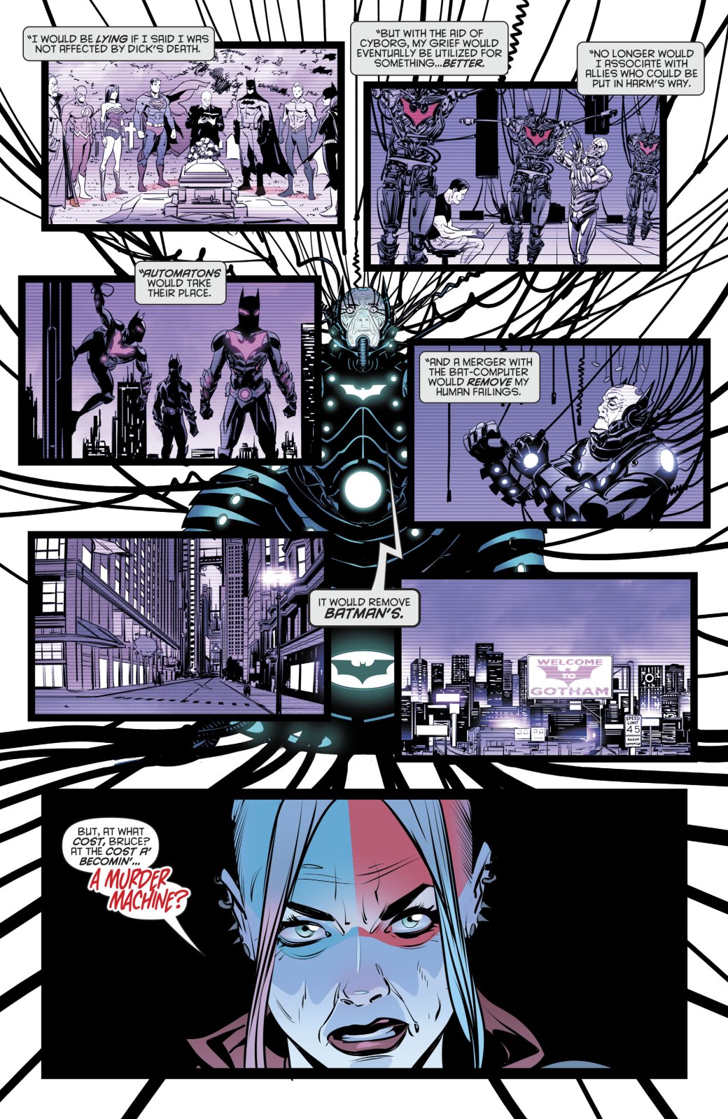 Галерея В постапокалиптическом комиксе DC представили Бэтмена, добившегося тотального контроля в Готэме - 2 фото