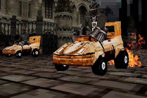 Вышел новый геймплей ролик Bloodborne Kart с гонкой на самом длинном треке