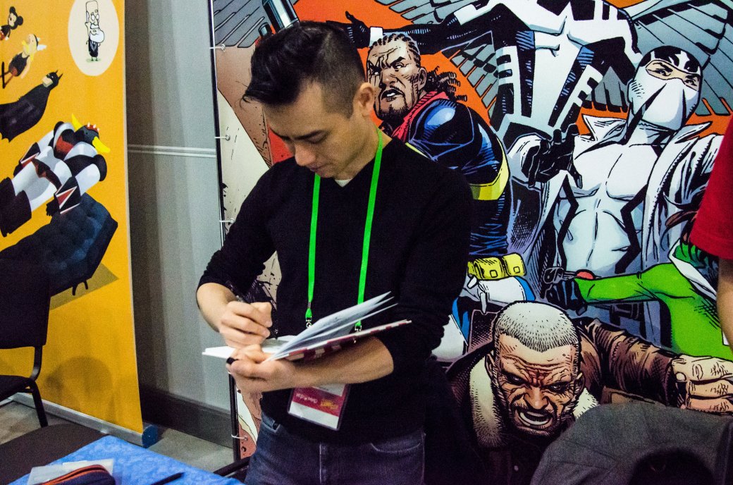 Суть. Мини-интервью с художником Marvel Джимом Ченгом с Comic Con Russia 2017 — фото 1