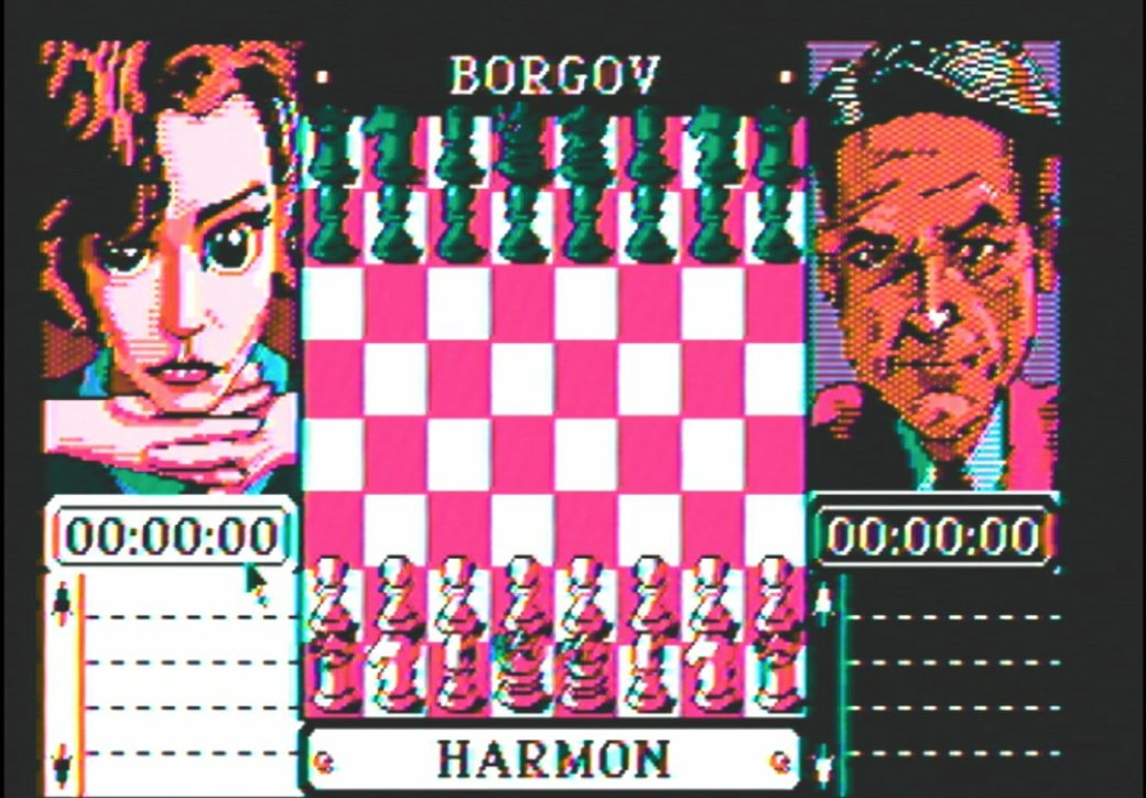 Как могла бы выглядеть игра по «Ходу королевы» на DOS в 80-х — фото 7