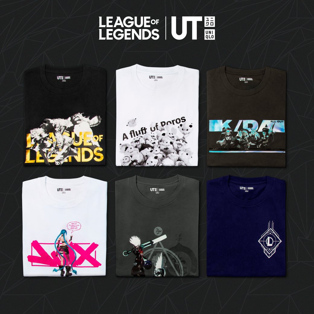 Галерея Uniqlo представил совместную коллекцию с League of Legends и группой K/DA - 3 фото