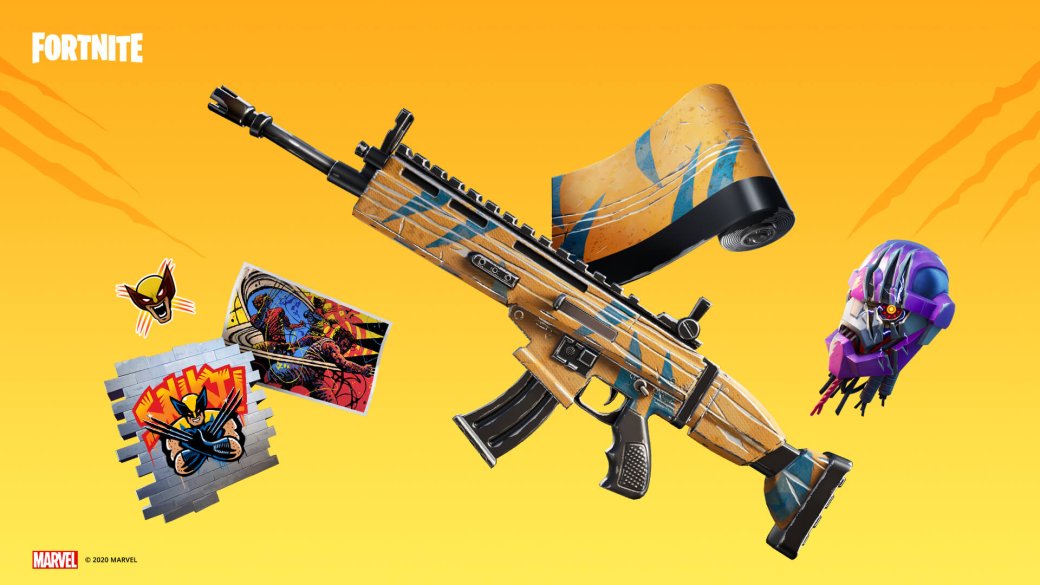 В Fortnite появилась экипировка Росомахи — фото 1