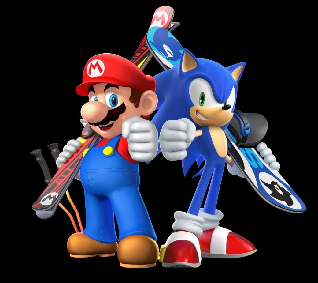 Галерея Стали известны новые персонажи игры Mario & Sonic at the Sochi 2014  - 14 фото