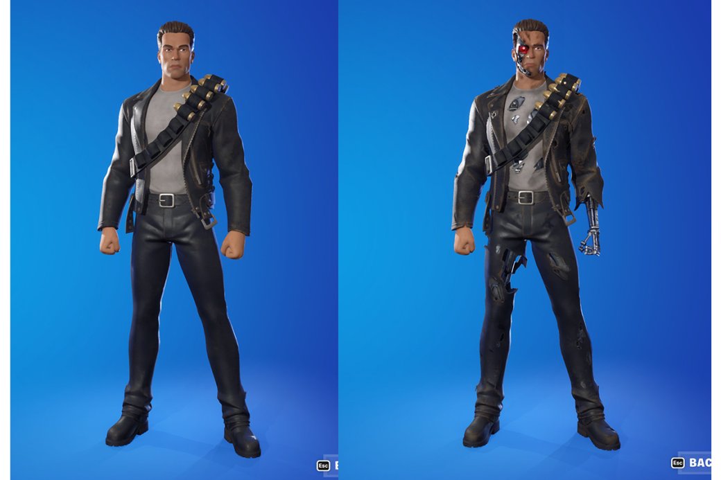 В Fortnite появится Арнольд Шварценеггер в виде терминатора — фото 1