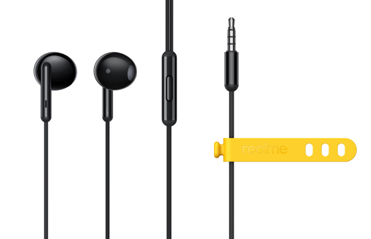 Проводные наушники Realme Buds Classic стоят дешевле 400 рублей — фото 1