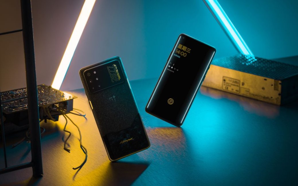 Анонсирован киберфлагман OnePlus 8T Cyberpunk 2077 Limited Edition — фото 1