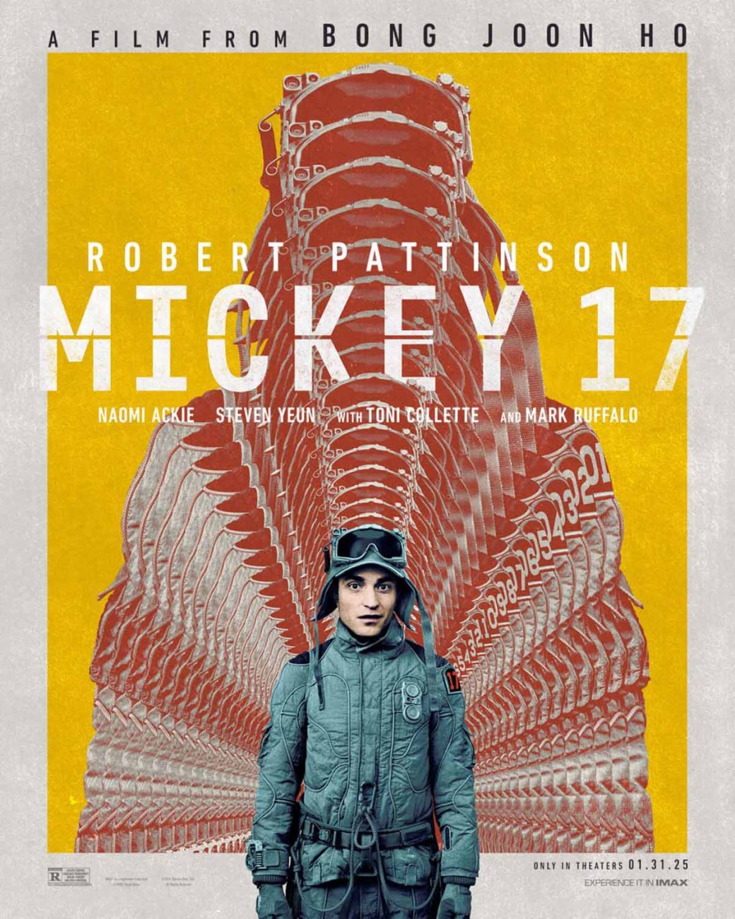 Научно-фантастический фильм «Микки 17» с Робертом Паттинсоном получил первый постер — фото 1
