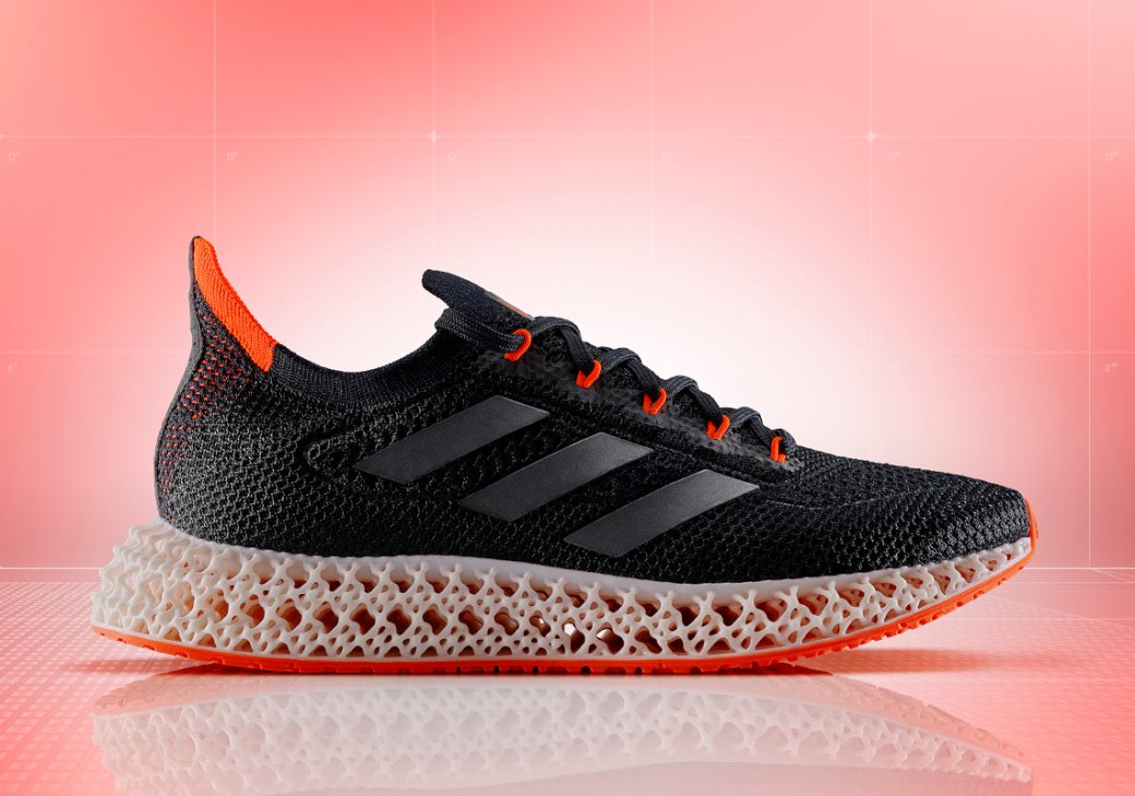 Adidas представил инновационные кроссовки с напечатанной на 3D-принтере подошвой — фото 3