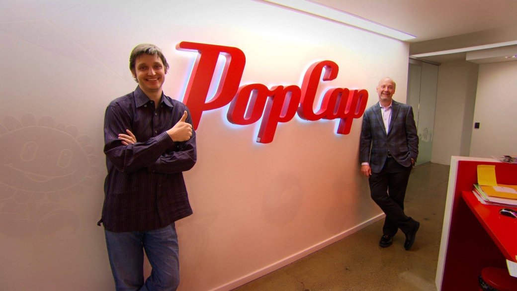 Джон Вечей и Дейв Робертс. Источник изображения: facebook.com/PopCap
