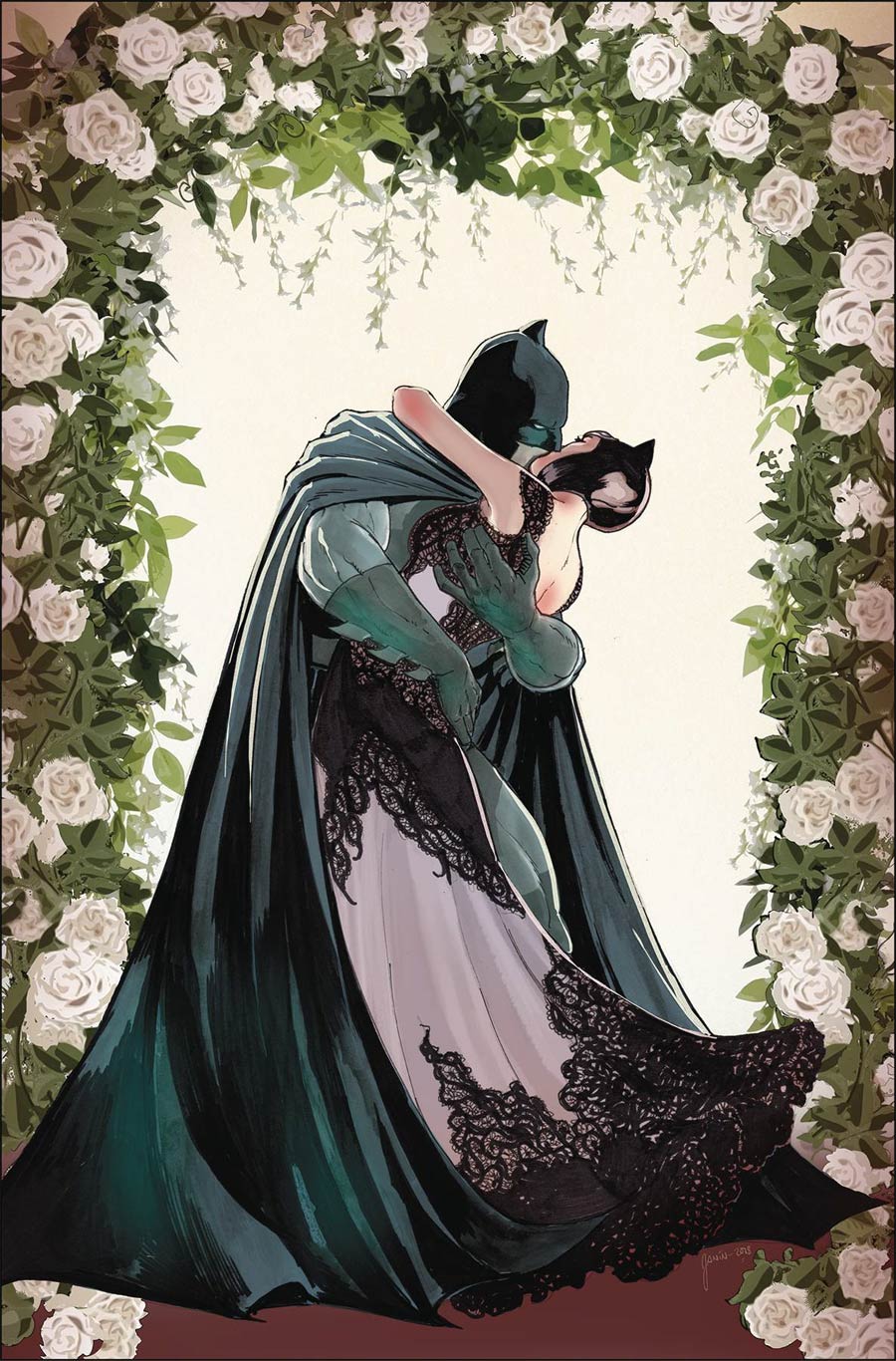Галерея 50+ обложек юбилейного выпуска о свадьбе Бэтмена и Женщины-кошки. На любой вкус! - 1 фото