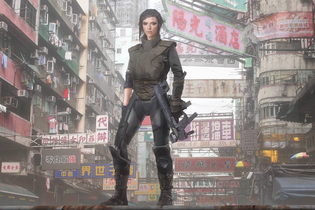 Потрясающий арт к американской Ghost in the Shell от 7 художников — фото 1