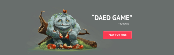 Главная страница сайта Dota 2 глазами фаната — фото 2
