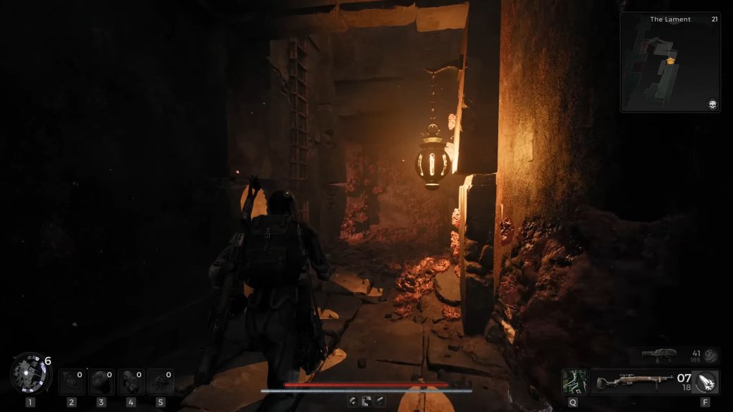 Как решить головоломки в Скорби Remnant 2 — круги, парящие платформы и саркофаг — фото 12