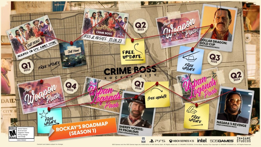 505 Games сообщила о поддержке Crime Boss: Rockay City и её релизе на консолях — фото 1