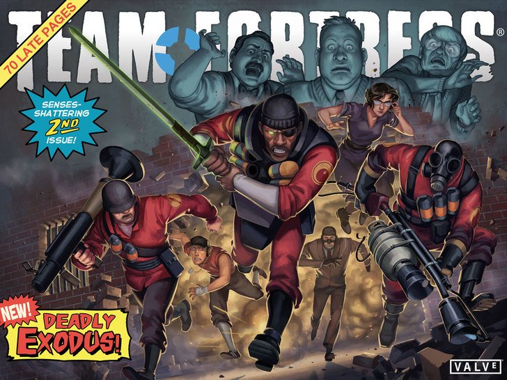 Комиксы по Team Fortress полны отсылок к знаменитым сюжетам Marvel/DC — фото 3