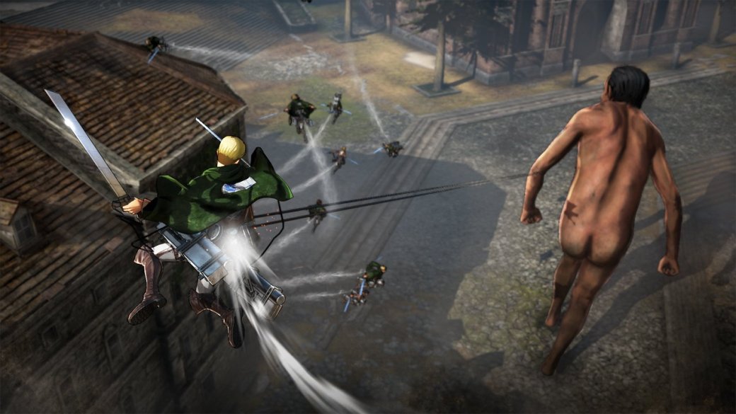 Галерея В Attack on Titan для PS4/PS3 можно будет играть Титанами - 38 фото