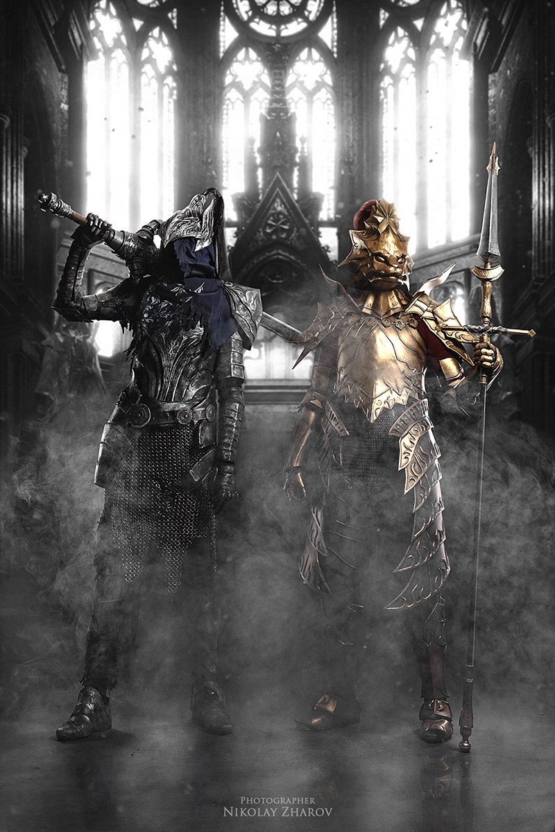Галерея Орнштейн, Арториас и настоящий Сиф в потрясающем косплее по Dark Souls - 1 фото