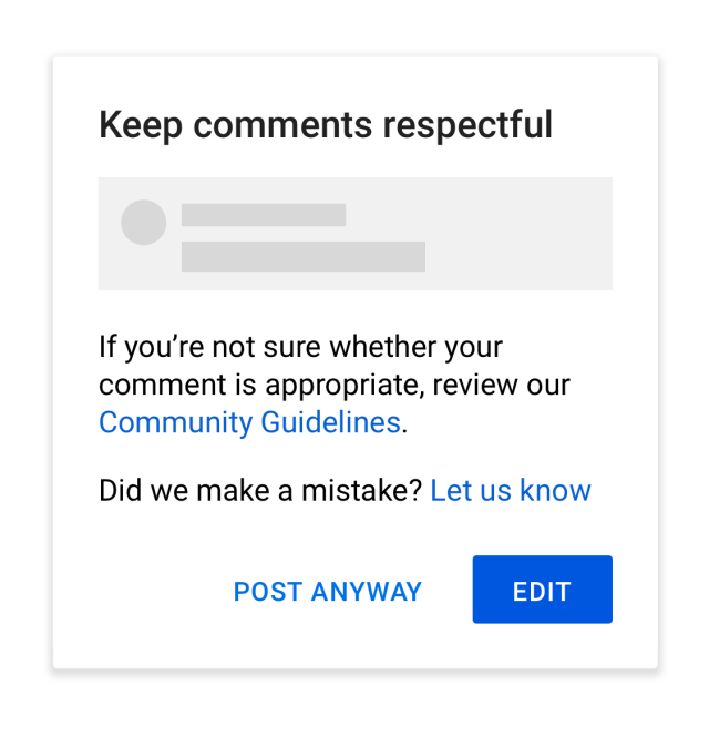 YouTube будет бороться с оскорблениями в комментариях — фото 1