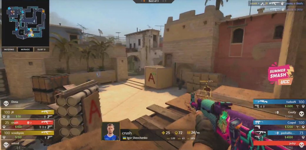 На турнире по CS:GO игрок сделал хедшот, который в «пабе» приняли бы за читы — фото 1