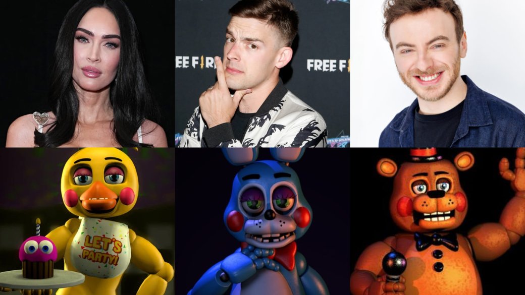 Меган Фокс и ютубер MatPat озвучат двух аниматроников в фильме «Пять ночей с Фредди 2» — фото 1