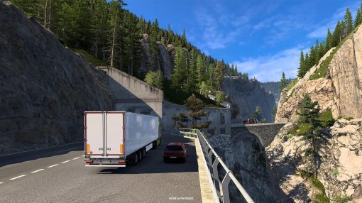 Обновлённую версию Швейцарии из Euro Truck Simulator 2 показали в видео