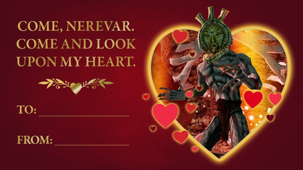 Галерея Разработчики видеоигр отпраздновали день святого Валентина пачкой открыток - 3 фото