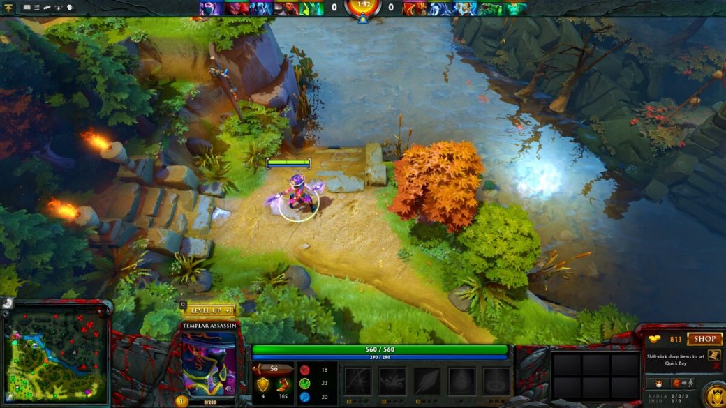 Скриншот игры Dota 2