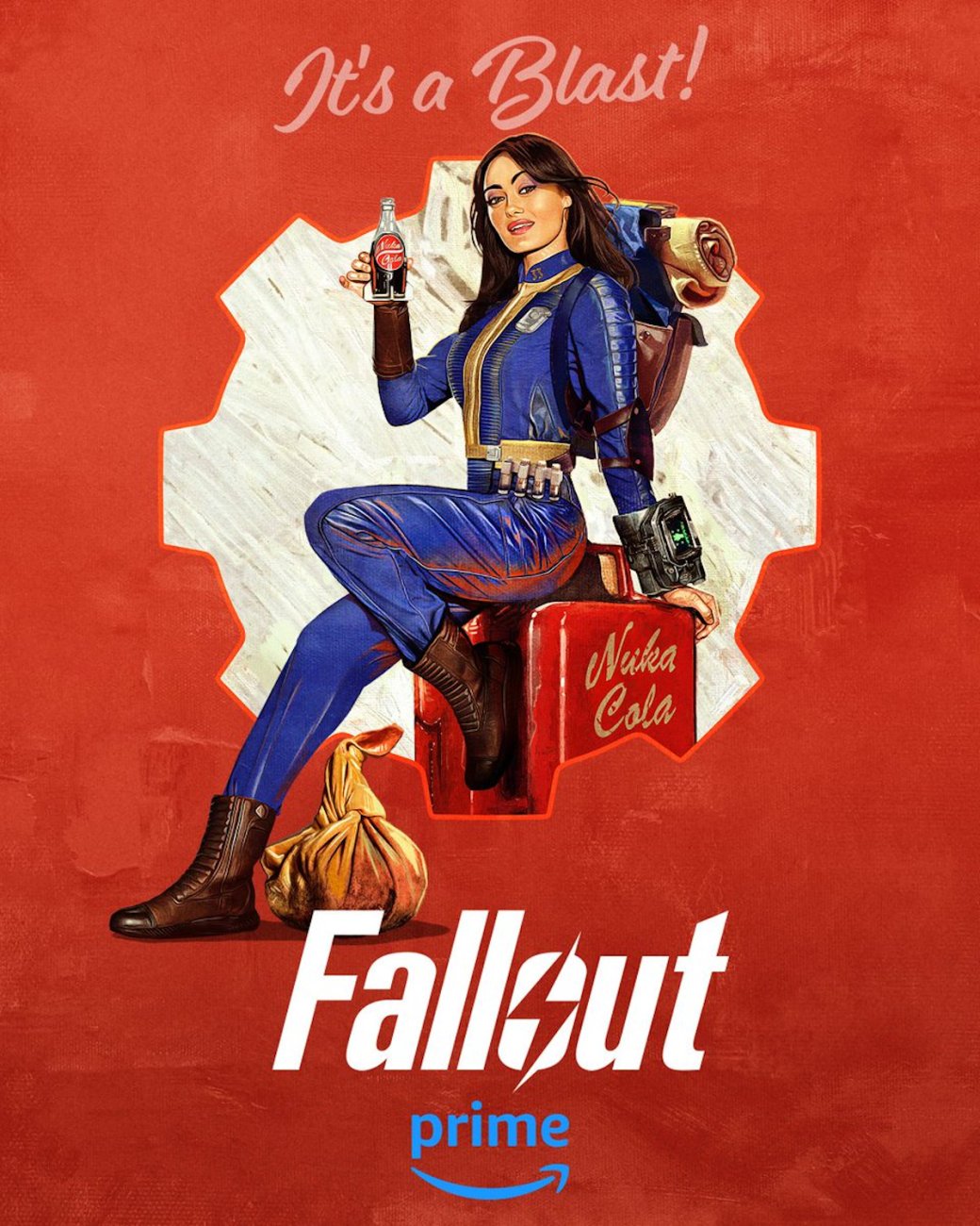 Галерея Amazon показала красочные постеры сериала Fallout с ключевыми героями - 3 фото