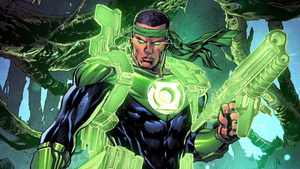 Кадр из комикса «Зелёный фонарь».

Источник: DC Comics