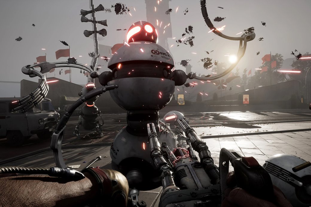 Скриншот из игры Atomic Heart

Источник: VK Play