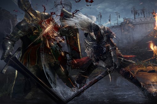 В сети появился новый геймплейный ролик Elden Ring с битвой против рыцаря-мага