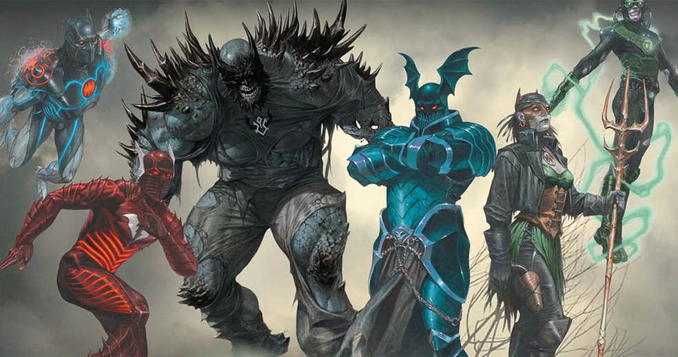 В Dark Nights: Metal мог появиться злой Бэтмен-Каратель и даже Бэтмен, слившийся с Готэм-сити! — фото 1