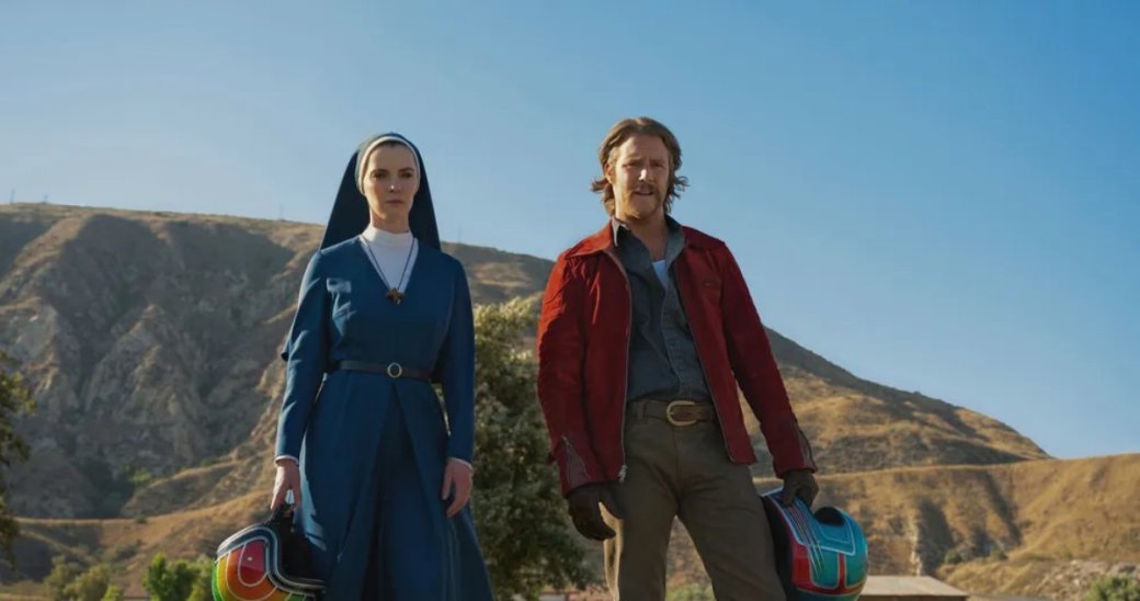 Первые впечатления от сериала «Миссис Дэвис»: монахиня на мотоцикле и её квест в духе «Проповедника» — фото 4