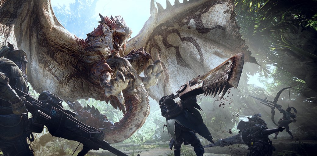 Гифка дня: Monster Hunter — это вам не «Скайрим» какой-нибудь! — фото 1