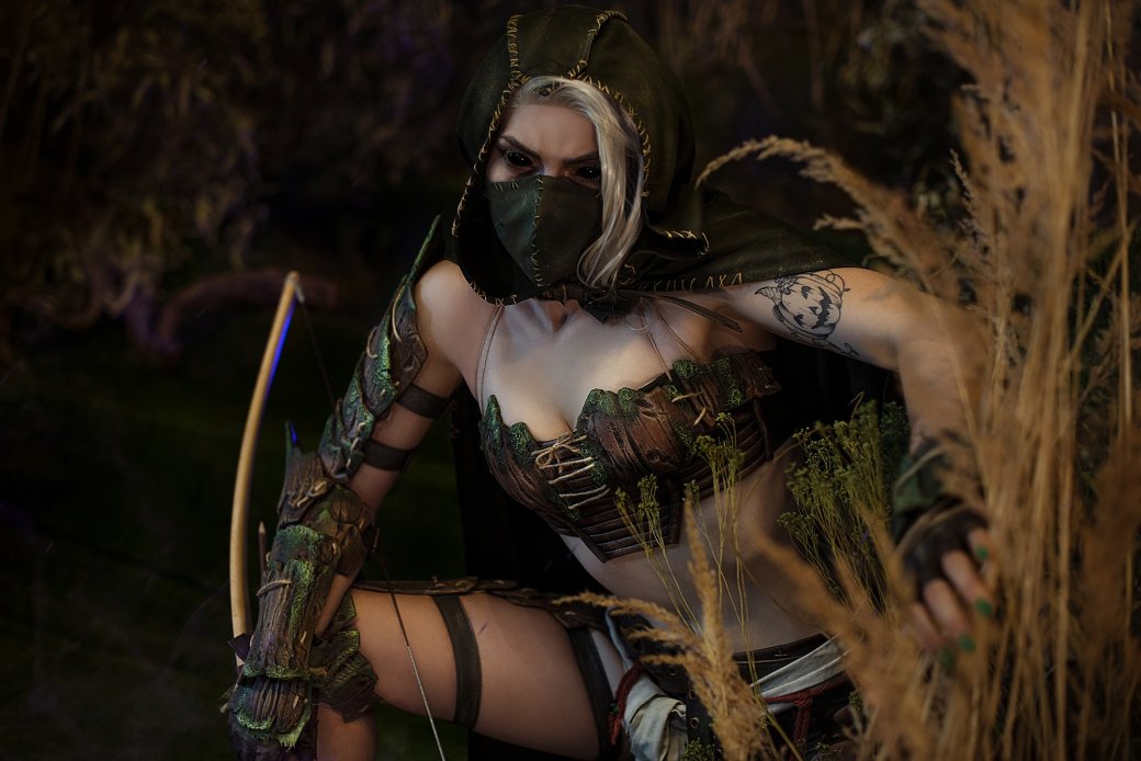 Модель снялась в образе опасной, но привлекательной эльфийки Кериллиан из Warhammer: Vermintide 2 — изображение 6
