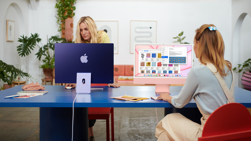 В России начались продажи iPad Pro и разноцветных iMac на чипе Apple M1 — фото 2